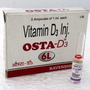 Osta D3 300000IU Injection by Ravenbhel Pharmaceuticals Pvt Ltd