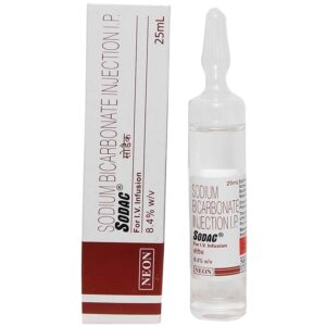 Sodac 8.4% Injection By Neon Laboratories Ltd
